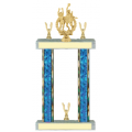 Trophies - #F-Style Volleyball Co-Ed Double Action Laurel